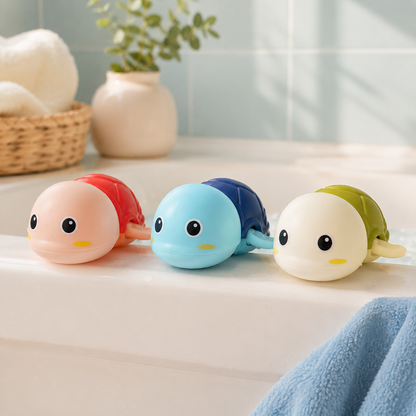 Peppy Pond — Kurmalı Yüzen Kaplumbağa Banyo Oyuncağı